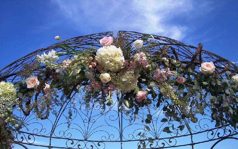 Wedding flowers by Lasting Florals